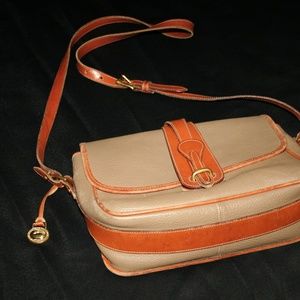 Vintage Dooney and Bourke Crossbody Messenger Bag